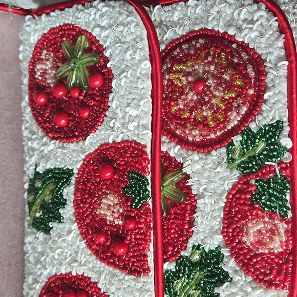 NWT Indian Tomato Beaded Shoulder Bag - Picture 2 of 7